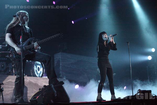 NIGHTWISH - 2008-04-06 - PARIS - Zenith - Anette Ingegerd Olsson - Tuomas Lauri Johannes Holopainen